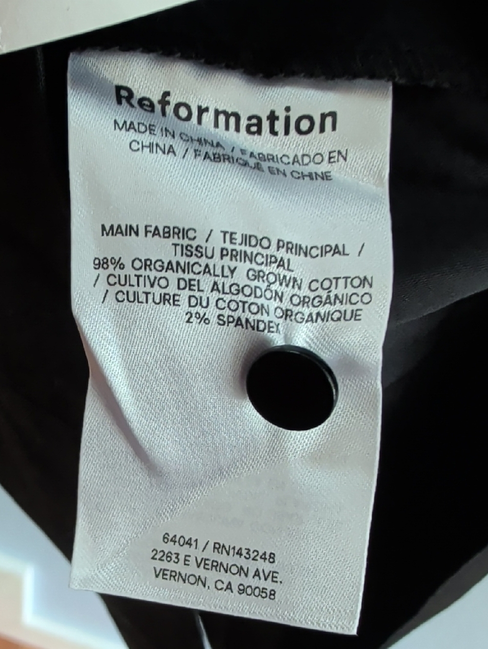 Reformation Marcie SKIRT ONLY Black Button-Front Maxi Skirt - Picture 7 of 10